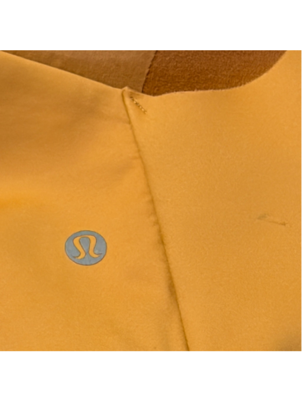 Lululemon Air Support Sports Bra Women’s 36DDD Running Yellow Orange Racerback - Picture 3 of 9